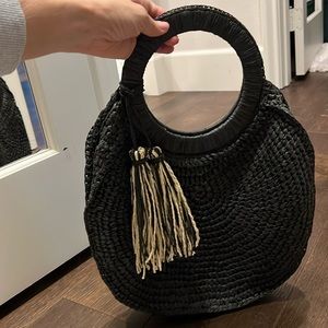 World Market Straw Paper Purse